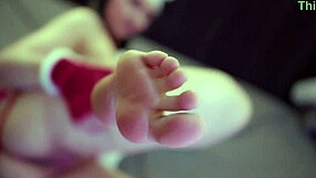 Milf Pegs Bound Guy with Strapon Then Takes Cumshot