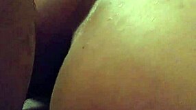 Granny's wet ebony pussy stuffed by monster black cock creampie