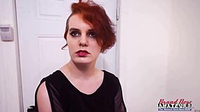 Marla's Short Red Hair Tossed In Deep Pounds Wet Pussy Cumshot