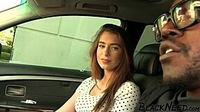 Wow, 18-Year-Old Brunette Takes Ebony Monster Cock Anal Deep!