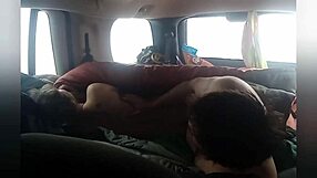 Girlfriend Moans Through Public Walmart Car Sex and Spanking