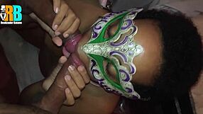 hotwife's shaved pussy and big ass get double penetrated by brazilian bull's monster black cock while humiliated husband watches their mmf threesome cuckold fuck in homemade bedroom