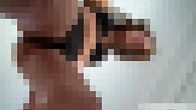 Giantess Mistress Crushes Slave Under Huge Feet in Garage Domination