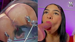 How Badly Do You Want This Juicy Latina Pussy on My Dildo?