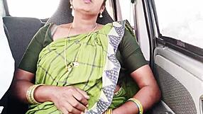 i had dirty car sex with this beautiful indian maid full of telugu talk