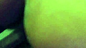 Granny's wet ebony pussy stuffed by monster black cock creampie