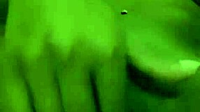 Black Latina teen masturbates passionately in her bathtub