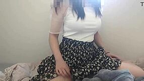 Horny Homecoming Cutie Craves Sweet Blanket Masturbation Bliss!