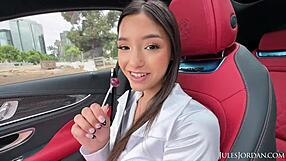 Young Fuck Doll Layla Jenner Deepthroats Then Gets Pounded