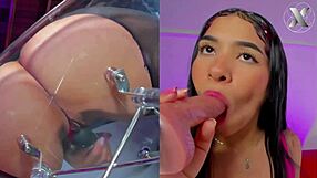 How Badly Do You Want This Juicy Latina Pussy on My Dildo?