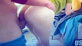 She Masturbates While He Face Fucks Her Hard to Keep Out of Trouble