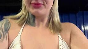 Gym Girl's Wet Pussy Teases Cardiologist into Secret Jerk Off