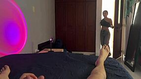 stepbrother catches me watching him stroke his big cock turns me on