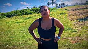 Lick Sweaty Armpit and Salty Pussy on Beach Quickie