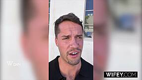 Brandi Johnson Milf Spit-Roasted Creampied While Hubby Watches