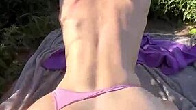 i felt the rush creampieing teen pussy on public beach