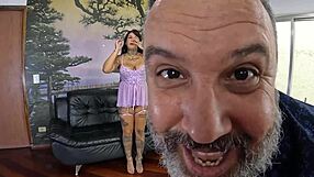 Luizza Saito's First Film Turns Wild in Mansion Backstage Fuck