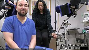 Sexual Deviant Yasmine Woods Mandatory Hitachi Orgasms Doctor Tampa!