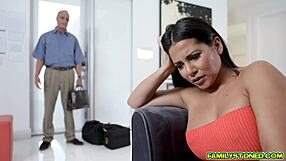 Wow lucky stepson bangs huge titted latina stepmom nonstop!