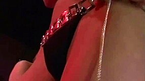 Lesbians licking wet pussies at private club show!