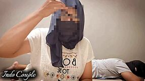 Curvy arab housewife rides huge cock cowgirl in dorm creampie frenzy