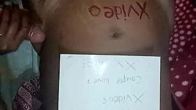 She teases with a quick blowjob and handjob verification