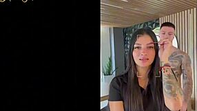 salome gil begs for spanish friend's huge cock deep?