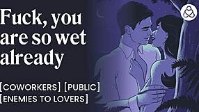 boss milf gets hardcore fucked by employee in public office hookup