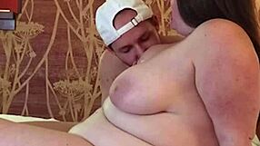 Detailed bbw tit sucking compilation showcases huge natural boobs and fat curves