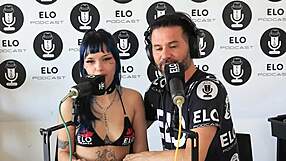 latina babe spills secrets in casting before getting fucked on cerbero podcast