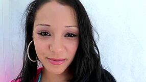 Bent Over Black Latina Teen Takes Monster Cock Creampie Doggystyle