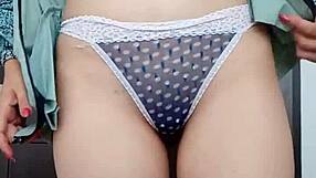 My college friends swear I'm still a virgin, but watch me flash my wet pussy outdoors!