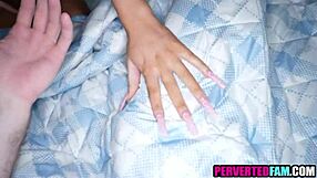 Step Sister Sneaks Into Bedroom For Hardcore POV Blowjob Doggystyle Taboo Fuck!