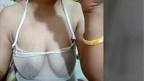 juliana japa's hairy big nipple tits bounce as she rubs 🔥😍