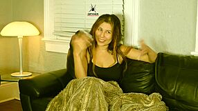 Curvy latina allidoll casting interview reveals big ass natural tits piercing clit in homemade photoshoot