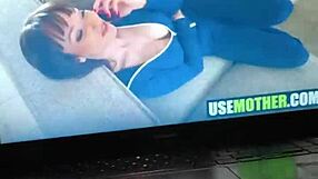 She Masturbates While He Face Fucks Her Hard to Keep Out of Trouble