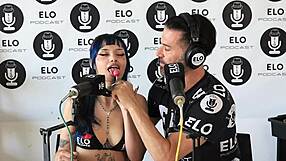 latina babe spills secrets in casting before getting fucked on cerbero podcast