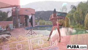 Tiny Cutie Kota Skye Shoves Glass Toy Deep Into Her Tight Asshole Solo