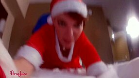 bold black hardcore breeding creampie slams mrs claus aurora foxe christmas quickie