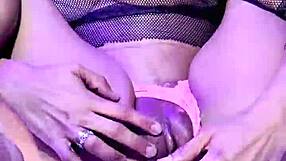 Skinny Latina Mature Fingers Pussy And Toys In Solo Panties Play