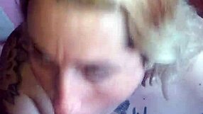 Intense Deepthroat Blowjob Swallows Thick Cum Load