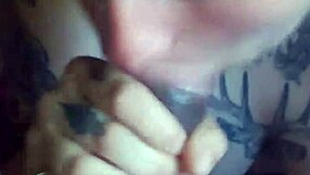 Intense Deepthroat Blowjob Swallows Thick Cum Load