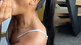 Amateur Couple Nysdel Deepthroats Huge Cock For Facial