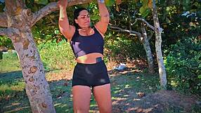 Lick Sweaty Armpit and Salty Pussy on Beach Quickie