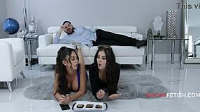 Milf Study Partner Bent Over Desk Doggystyled by Stepbro to Orgasm