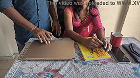 desi indian bhabhi at office i brutally fucked her hard creampie