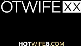 HUSBAND WATCHES WIFE LEARN DEEP LESSONS GETTING FUCKED hard by new guy in BED!