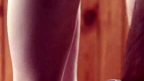 Long Leg Redhead Babe Takes Small Cock Creampie