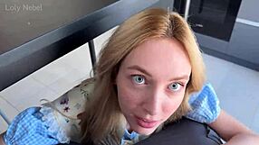 helped cute street stranger... fucked her skinny ass that same day?!