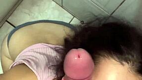 Woke up to sloppy deepthroat on huge cock then cum in my mouth!